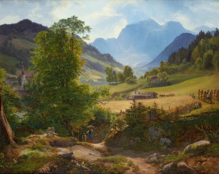 Friedrich Loos - Die Ramsau bei Berchtesgaden.webp