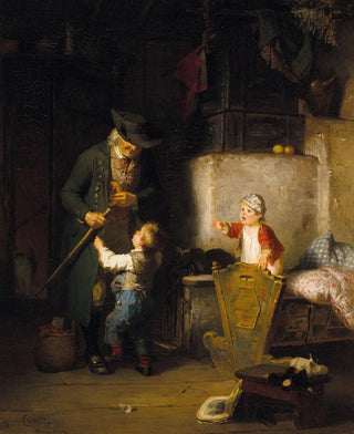 Friedrich Ortlieb - Der Besuch des Grovaters.webp