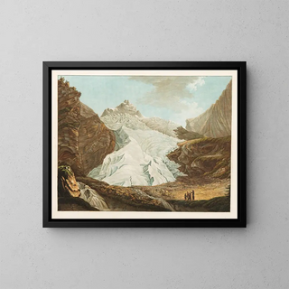 Friedrich Rosenberg - Glacier de Rosenlaui dans le pays de Hasly.webp