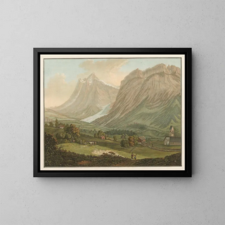 Friedrich Rosenberg - Glacier superieur de la Valle du Grindelwald dans le Canton de Berne.webp