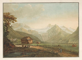 Friedrich Rosenberg - Vallon de Lenk et glacier du Ratzliberg dans le Simmenthal.webp