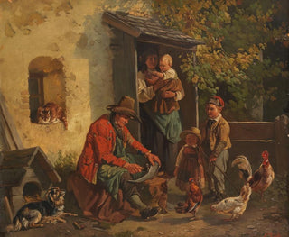 Paysan en détresse - Friedrich Voltz — näkymä teoksesta