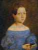 Buste d'une jeune fille en robe bleue - Friedrich Wasmann — näkymä teoksesta