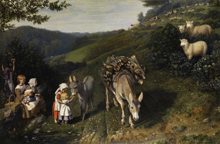 Friedrich Wilhelm Keyl - Family in idyllic countryside.webp