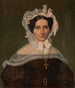 Portrait d'une dame avec une charlotte - Friedrich Wilhelm Maul — näkymä teoksesta