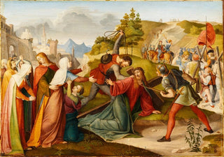 Friedrich Wilhelm Schadow - The Road To Calvary.webp