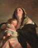 La veuve - Friedrich von Amerling — näkymä teoksesta