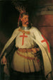 Friedrich von Amerlingin arkkiherttua Leopoldista ritarina — näkymä teoksesta