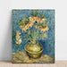 Maalauksen jäljennös Fritillaries Maalaus, keisarillinen seppele kupariruukussa - Vincent Van Gogh