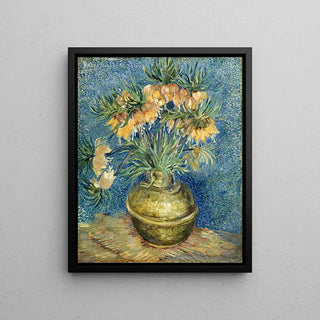 Fritillaires, couronne impériale dans un vase de cuivre - Vincent Van Gogh | Reproduction Tableau Décoration murale affiche copie