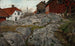 Kragerön kallioaiheinen maalaus - Frits Thaulow — näkymä teoksesta