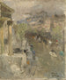 Näkymä Pariisista lähellä Madeleine-kirkkoa - Frits Thaulow — näkymä teoksesta