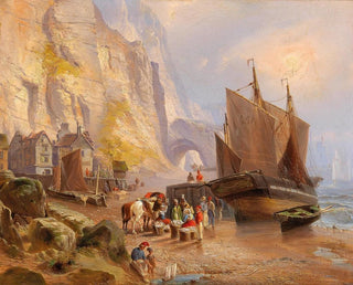 Fritz Bamberger - Fishermen on the Beach.webp