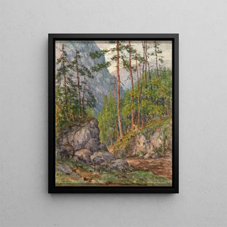 Fritz Lach - A wood in Tragss.webp