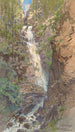 Polinikin vesiputous lähellä Obervellachia Kärntenissä - Fritz Lach — näkymä teoksesta