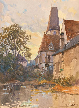 Fritz Lach - The church in Haidershofen near Amstetten.webp