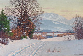 Fritz MllerLandeck - A Sunny Winter Day.webp