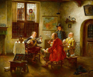 La leçon de musique - Fritz Wagner — näkymä teoksesta