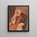 Pape Leo XIII - G. F. Gilman — kehystetty taideteos seinällä