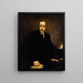 Portrait de Paul Déroulède 1846-1914 homme politique et écrivain - Gabriel Ferrier — kehystetty taideteos seinällä