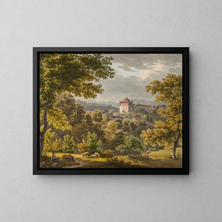 Gabriel Lory the Younger - Vue de Lausanne.webp