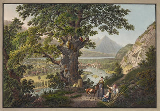 Gabriel Lory the older - Unterseen depuis le Hohbuhl.webp