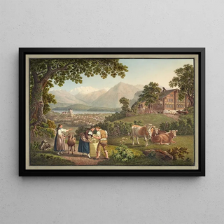 Gabriel Lory the older - Vue sur le lac de Thoune depuis Steffisbourg.webp