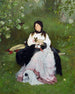 Un conte de fées printanier - Gabriel von Max — näkymä teoksesta