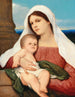 Vierge à l'Enfant dans un paysage ouvert - Gabriel von Max — näkymä teoksesta