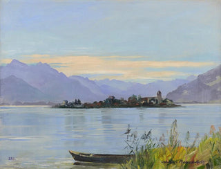 Näkymä Frauenchiemsee - Gabriela von Frauenwörth — näkymä teoksesta