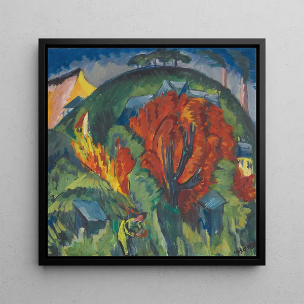 Galgenberg à Iéna - Ernst Ludwig Kirchner