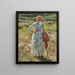 Jeanne d'Arc - Gari Melchers — kehystetty taideteos seinällä