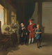 Garrick-maalaus Burtonin ja Palmerin kanssa L'Alchimiste - Johan Joseph Zoffany — näkymä teoksesta
