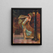 Danse des sept voiles - Gaston Bussière — kehystetty taideteos seinällä