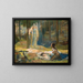 La révélation de Brynhild découvrant Sieglind et Sigmund - Gaston Bussière — kehystetty taideteos seinällä