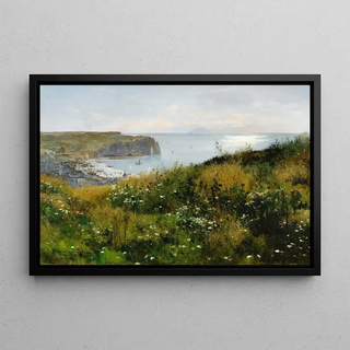 Gaston Roullet - View Of Etretat.webp