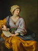 Portrait d'Emma Hamilton en Sibylle - Gavin Hamilton — näkymä teoksesta