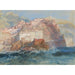 Gênes-maalaus, merestä katsottuna, katsoen Carignanon Santa Maria Assunta -kirkkoa - Joseph Mallord William Turner