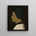 Portrait de Lorenzo Giustiniani - Gentile Bellini — kehystetty taideteos seinällä