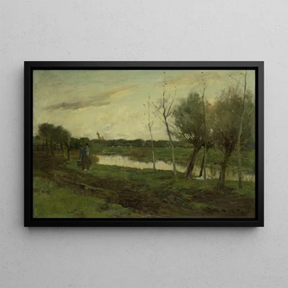 Geo Poggenbeek - Landschap met een vaart.webp