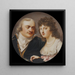 Georg J. Skjoldebrandin maalaus 1761-1816, eversti, hänen sisarensa Maria Elisabeth 1763-1842 - Johann Dominik Bossi — teoksen seinäesittely