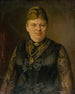 Portrait d'une femme - Georg Fleischmann — näkymä teoksesta