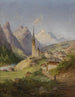 Vue de Heiligenblut - Georg Geyer — näkymä teoksesta