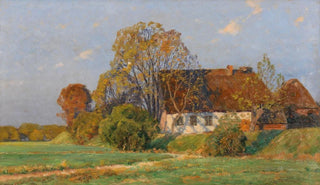 Georg Meinzolt - Friesisches Gehft Herbstabend.webp
