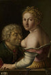 Caritas Romana - Georg Pencz — näkymä teoksesta