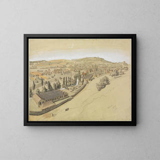 Georg Scholz - Grtzingen mit dem Turmberg.webp