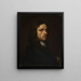 Portrait d'homme - Georg Thomas Hopfer — kehystetty taideteos seinällä