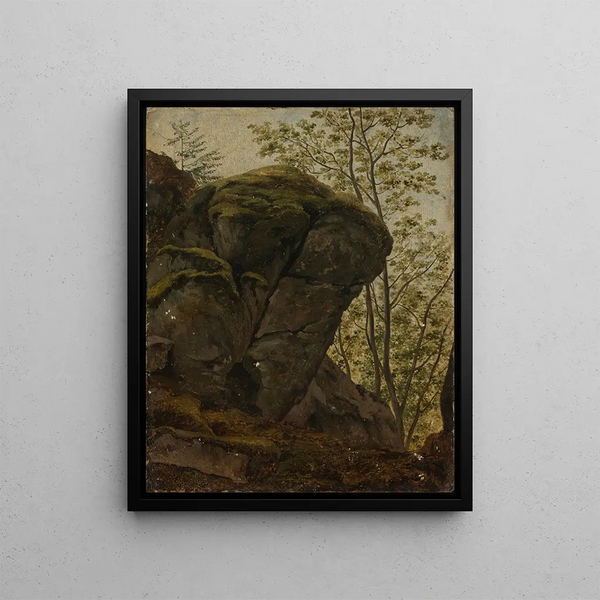 Georg Wilhelm Issel - Felsenstudie.webp
