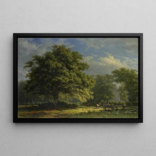 George Andries Roth - View in the Bentheim Forest.webp