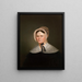 Elizabeth Morton Woodson Lewis Mme Henry Lewis - George Caleb Bingham — kehystetty taideteos seinällä